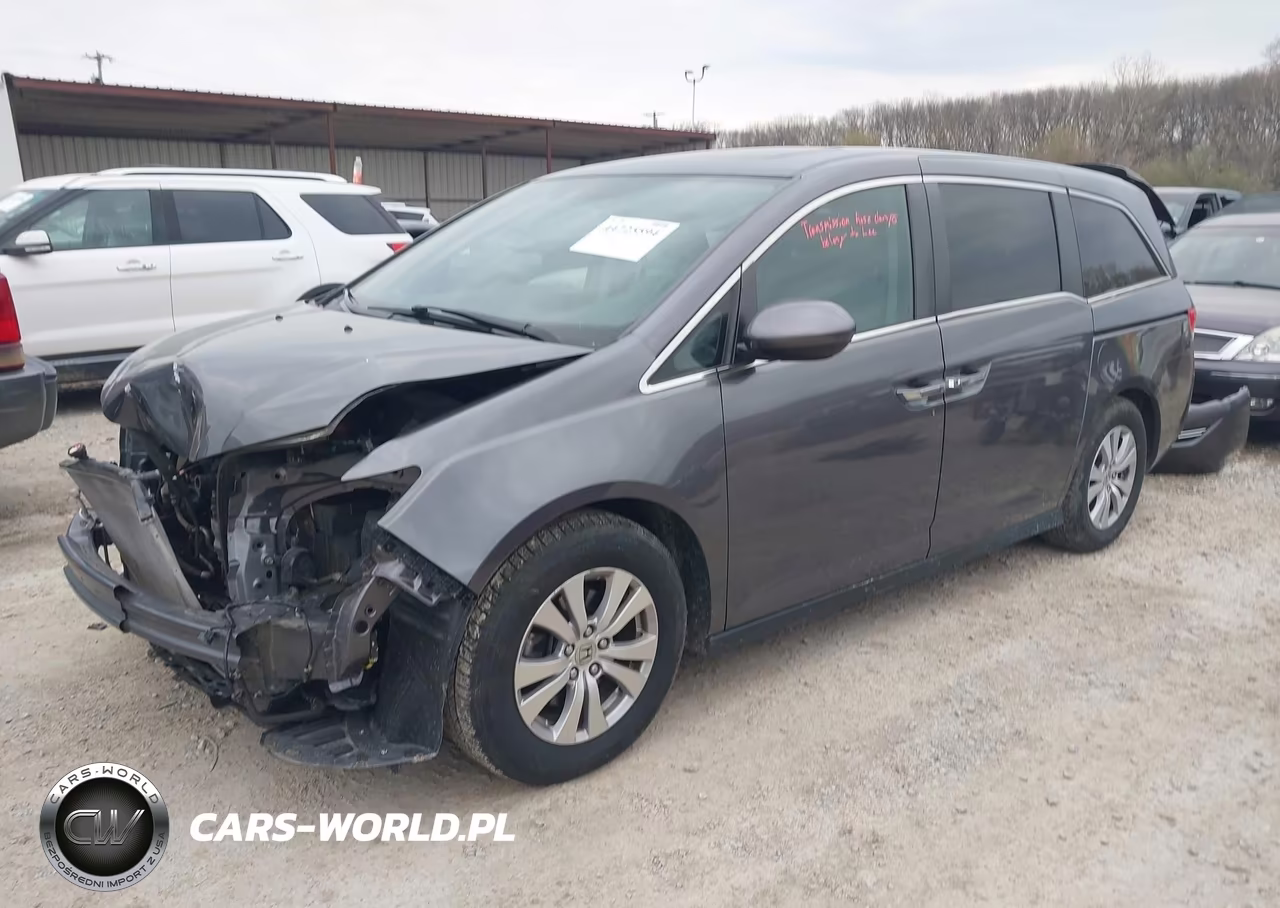 2015 Honda Odyssey Ex-L VIN:5FNRL5H62FB129534 - 2
