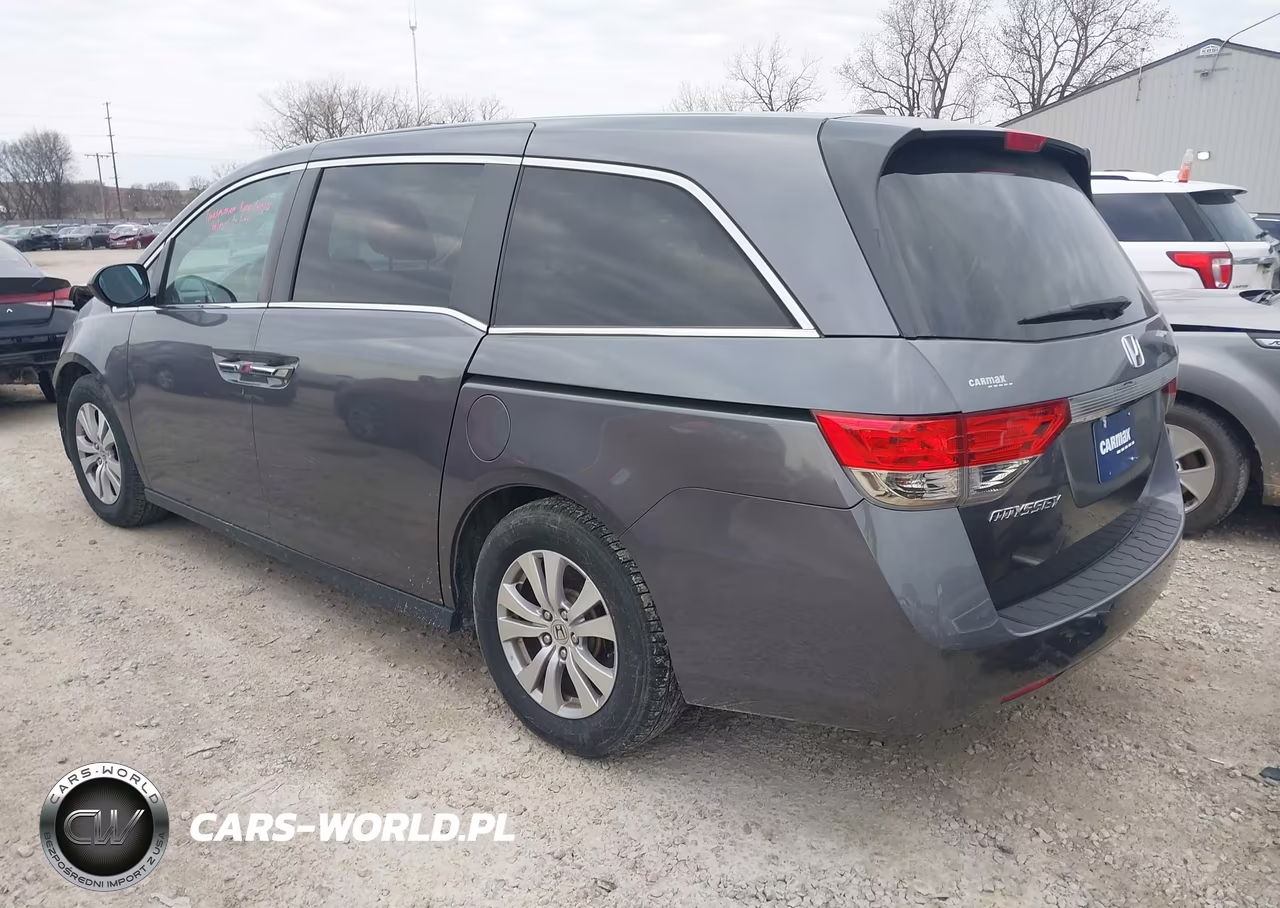 2015 Honda Odyssey Ex-L VIN:5FNRL5H62FB129534 - 3