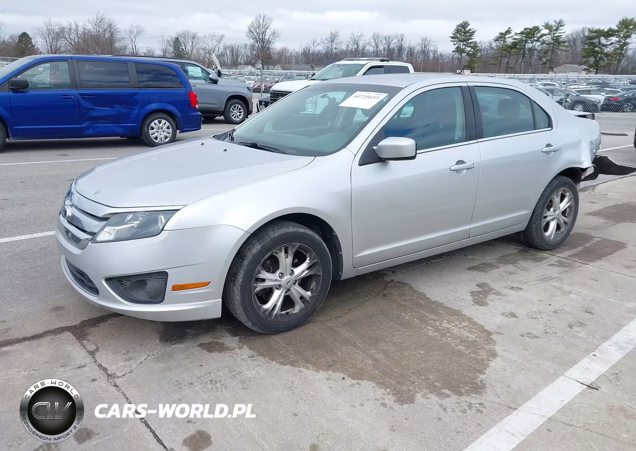 2012 Ford Fusion Se VIN:3FAHP0HG8CR380358 - 2