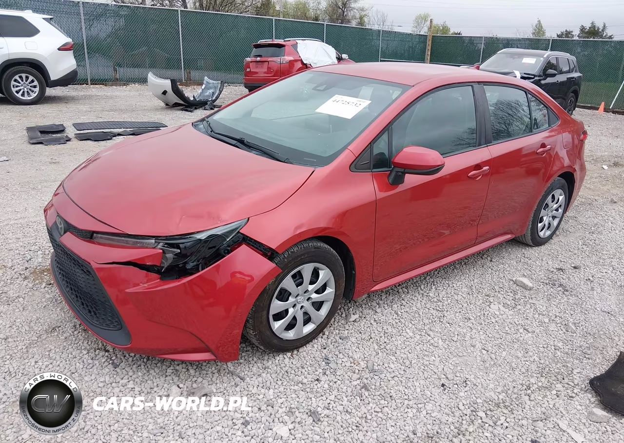 2020 Toyota Corolla Le VIN:5YFEPRAE2LP078418 - 2
