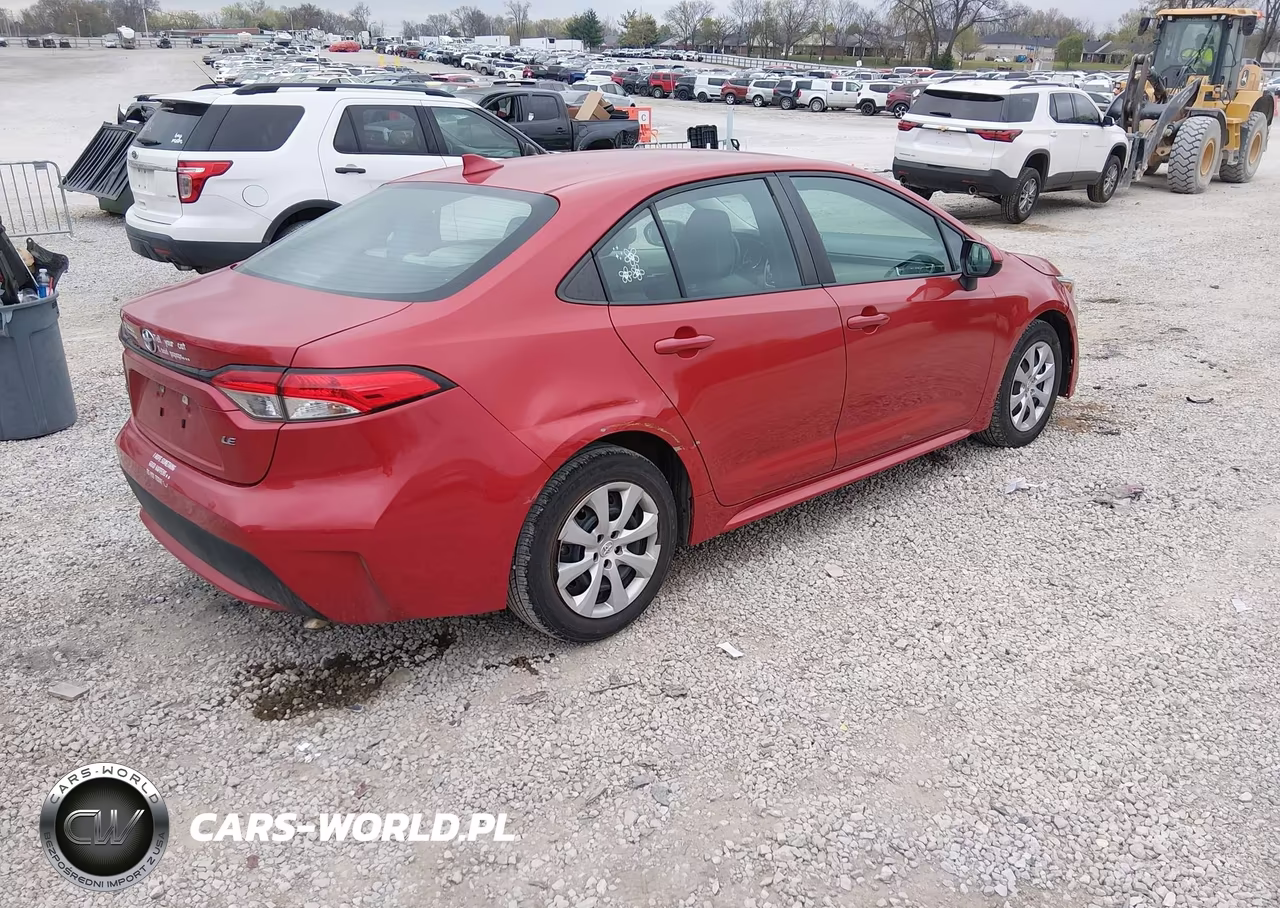 2020 Toyota Corolla Le VIN:5YFEPRAE2LP078418 - 4