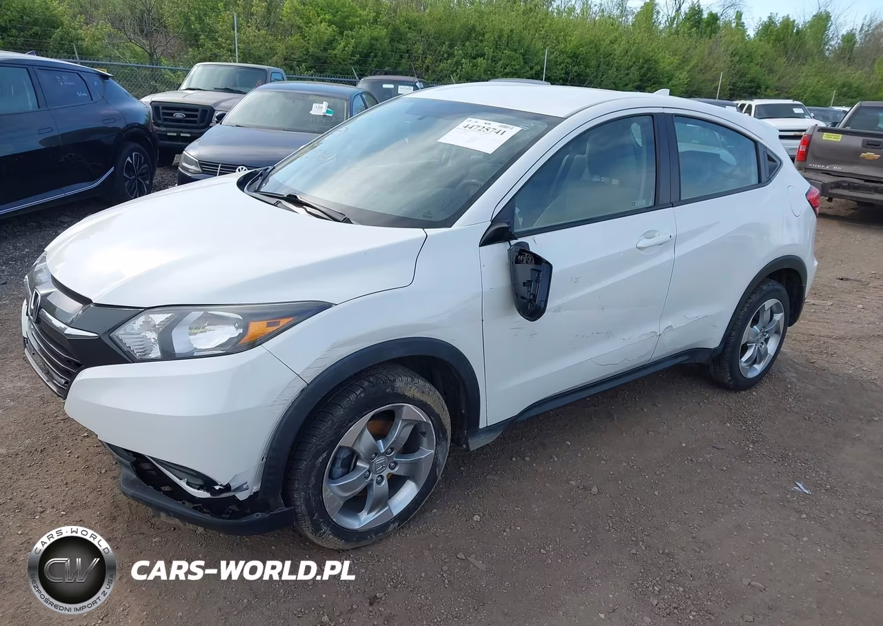 2018 Honda Hr-V Lx VIN:3CZRU6H32JM722995 - 2