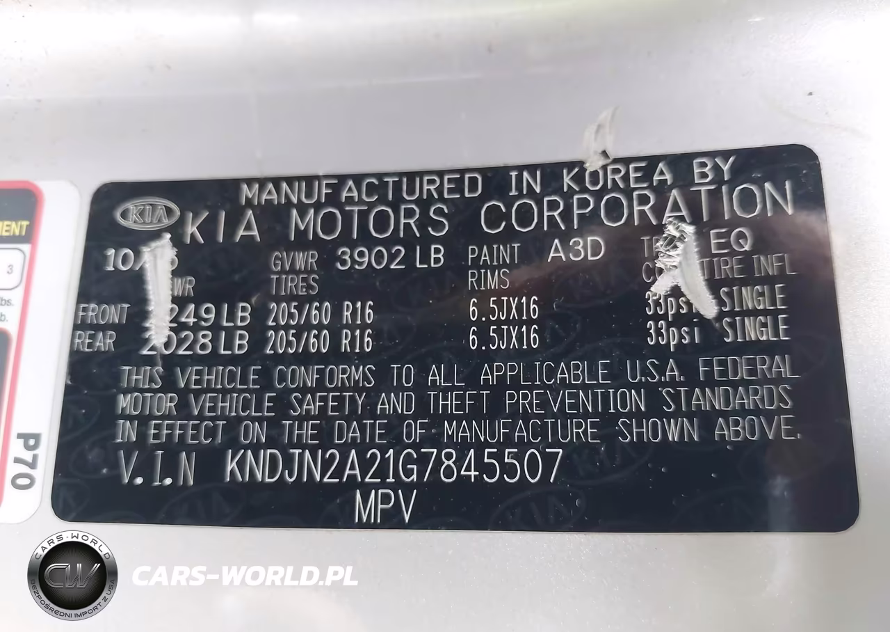 2016 Kia Soul VIN:KNDJN2A21G7845507 - 9