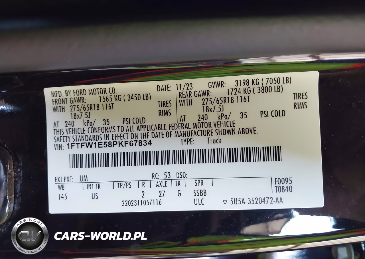 2023 Ford F-150 Xlt VIN:1FTFW1E58PKF67834 - 9