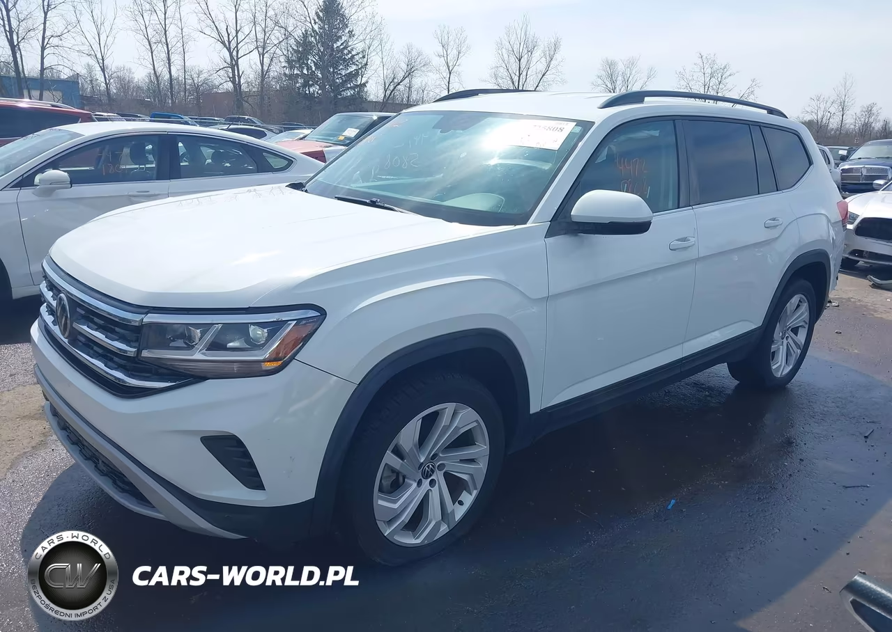 2021 Volkswagen Atlas 3.6L V6 Se W-Technology VIN:1V2WR2CA4MC567461 - 2