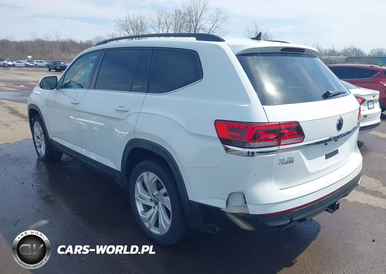 2021 Volkswagen Atlas 3.6L V6 Se W-Technology VIN:1V2WR2CA4MC567461 - 3