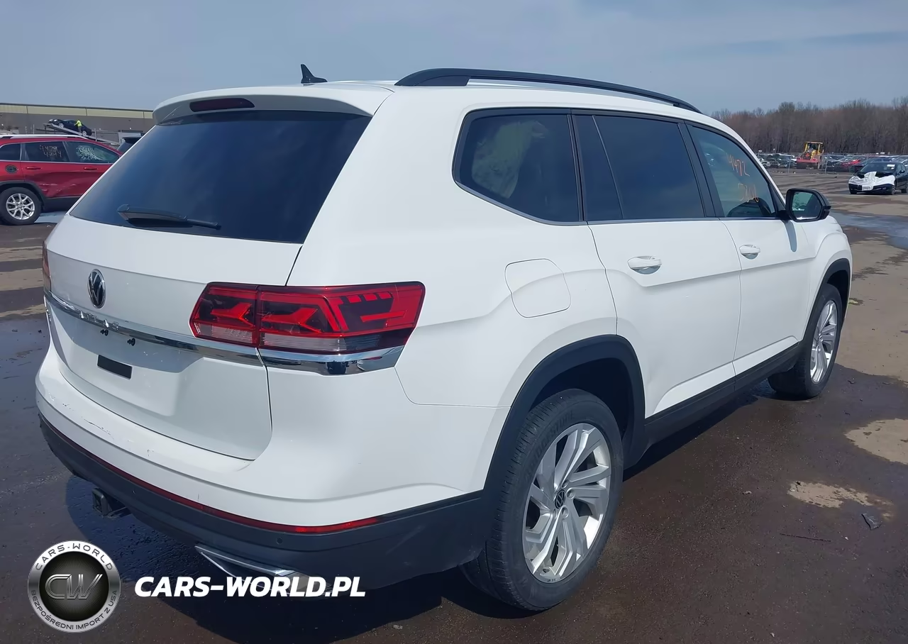 2021 Volkswagen Atlas 3.6L V6 Se W-Technology VIN:1V2WR2CA4MC567461 - 4