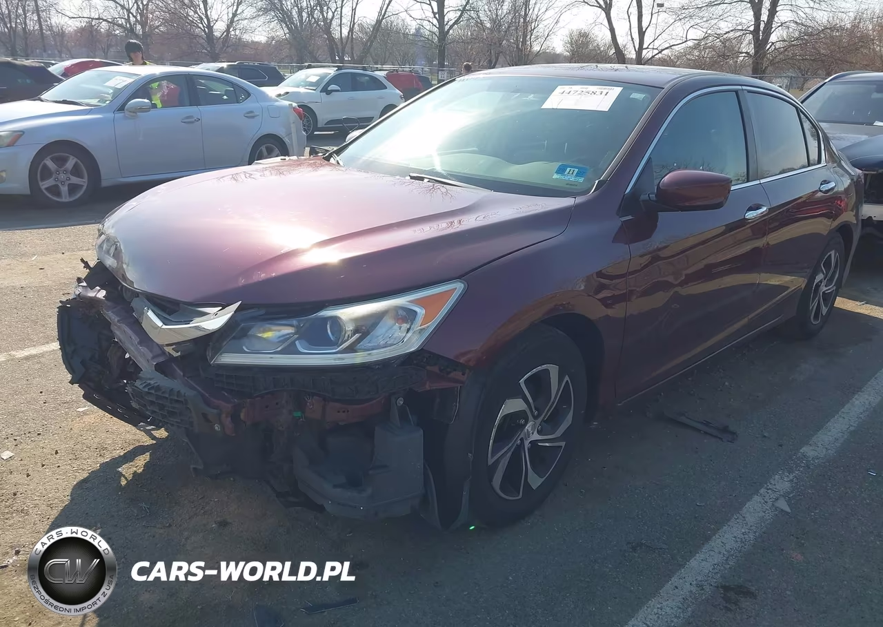 2017 Honda Accord Lx VIN:1HGCR2F30HA017663 - 2