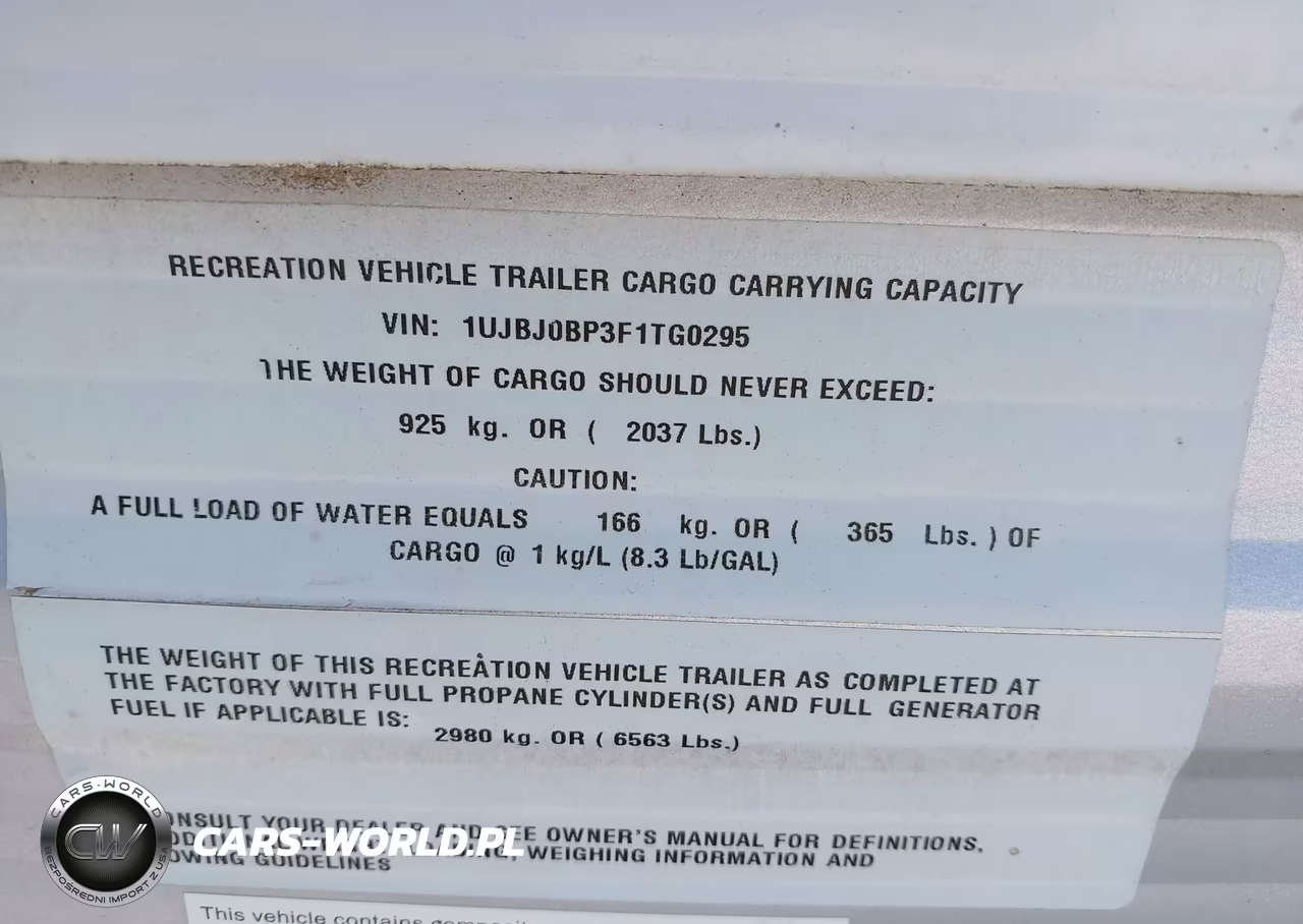 2015 Jayco Other VIN:1UJBJ0BP3F1TG0295 - 9