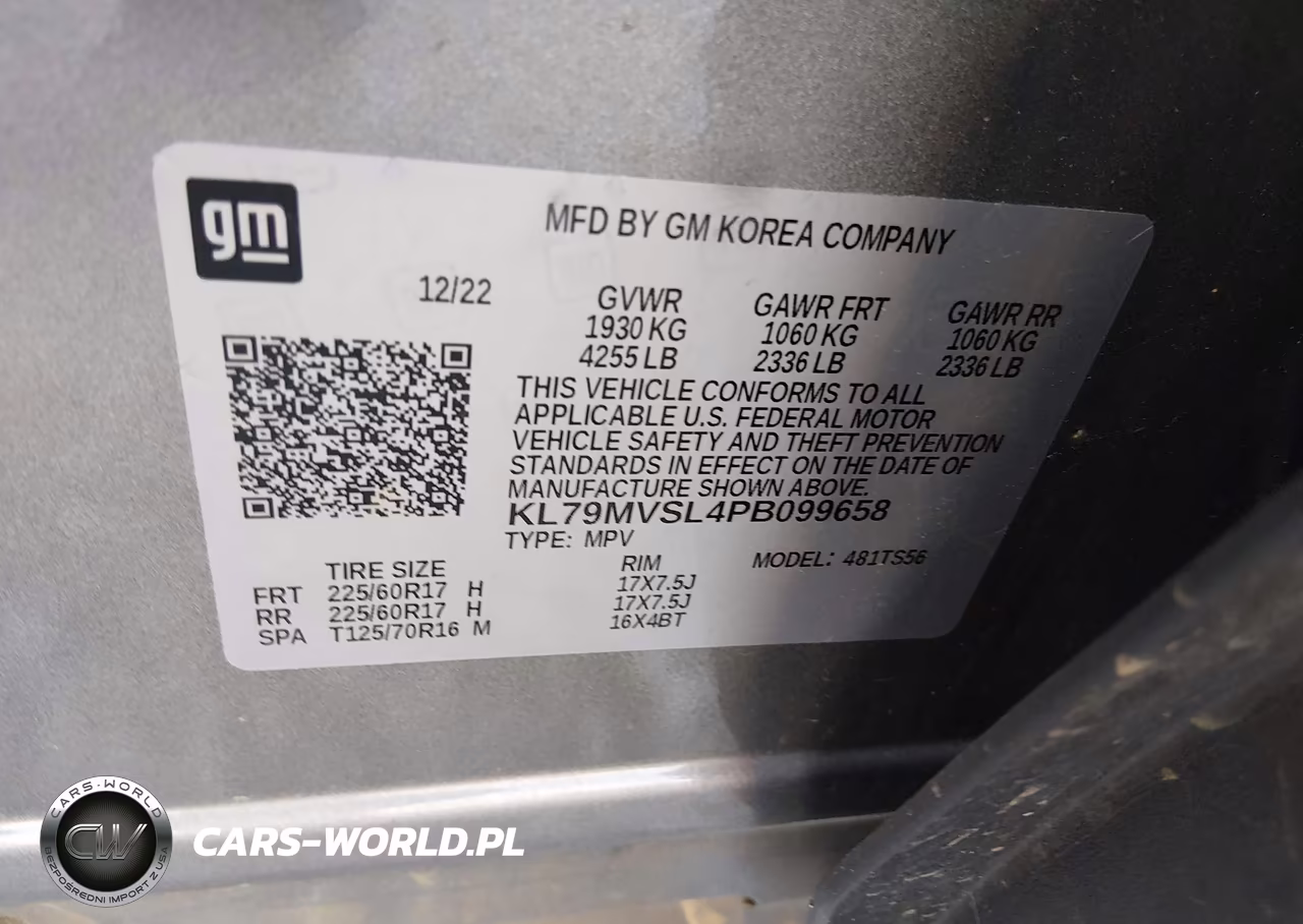 2023 Chevrolet Trailblazer Fwd Activ VIN:KL79MVSL4PB099658 - 9