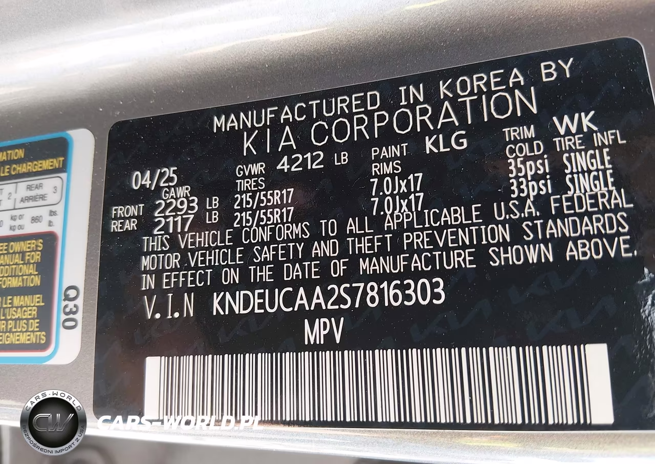 2025 Kia Seltos S VIN:KNDEUCAA2S7816303 - 9