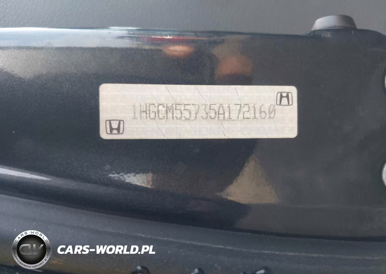 2005 Honda Accord 2.4 Ex VIN:1HGCM55735A172160 - 9