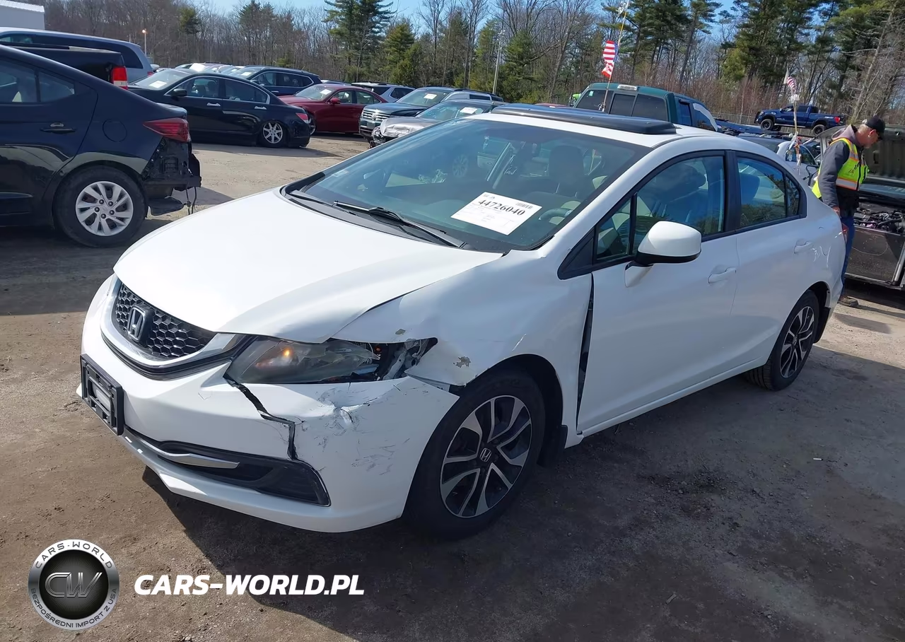 2013 Honda Civic Ex VIN:19XFB2F89DE253344 - 2