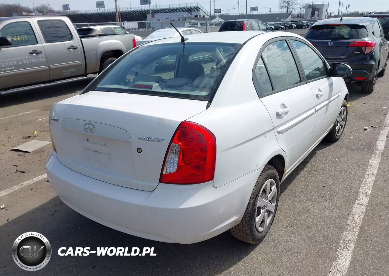 2009 Hyundai Accent Gls VIN:KMHCN46C39U372005 - 4