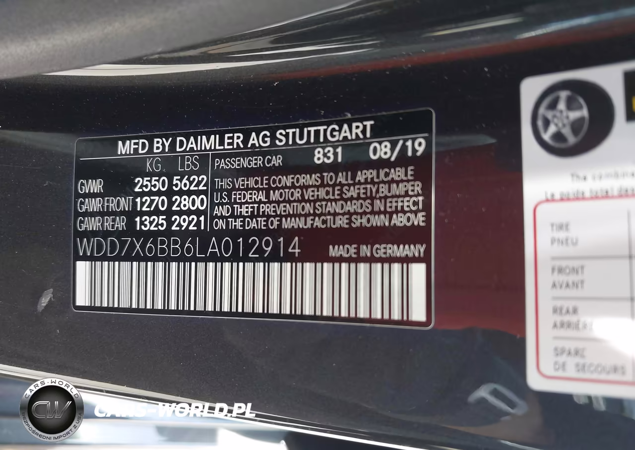 2020 Mercedes-Benz Amg Gt 53 4-Door Coupe VIN:WDD7X6BB6LA012914 - 9