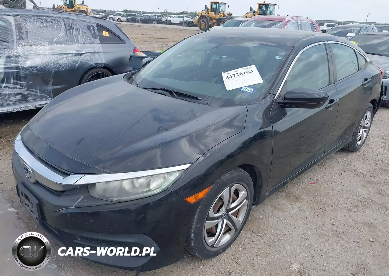 2016 Honda Civic Lx VIN:19XFC2F57GE206725 - 2