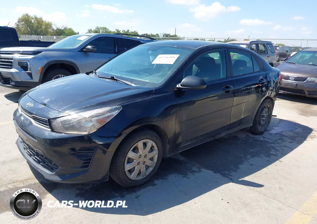 2021 Kia Rio Lx VIN:3KPA24AD8ME416947 - 2