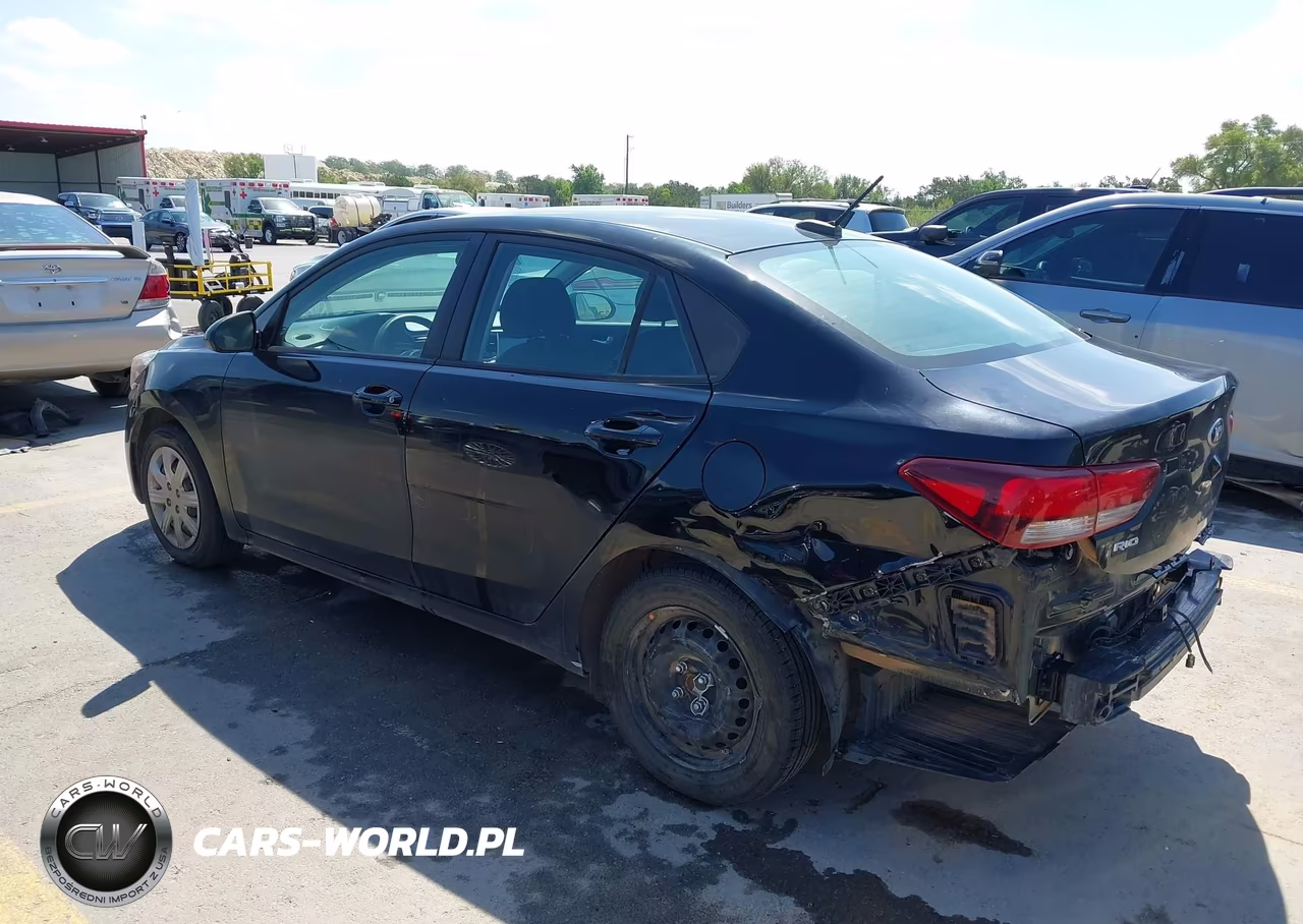 2021 Kia Rio Lx VIN:3KPA24AD8ME416947 - 3