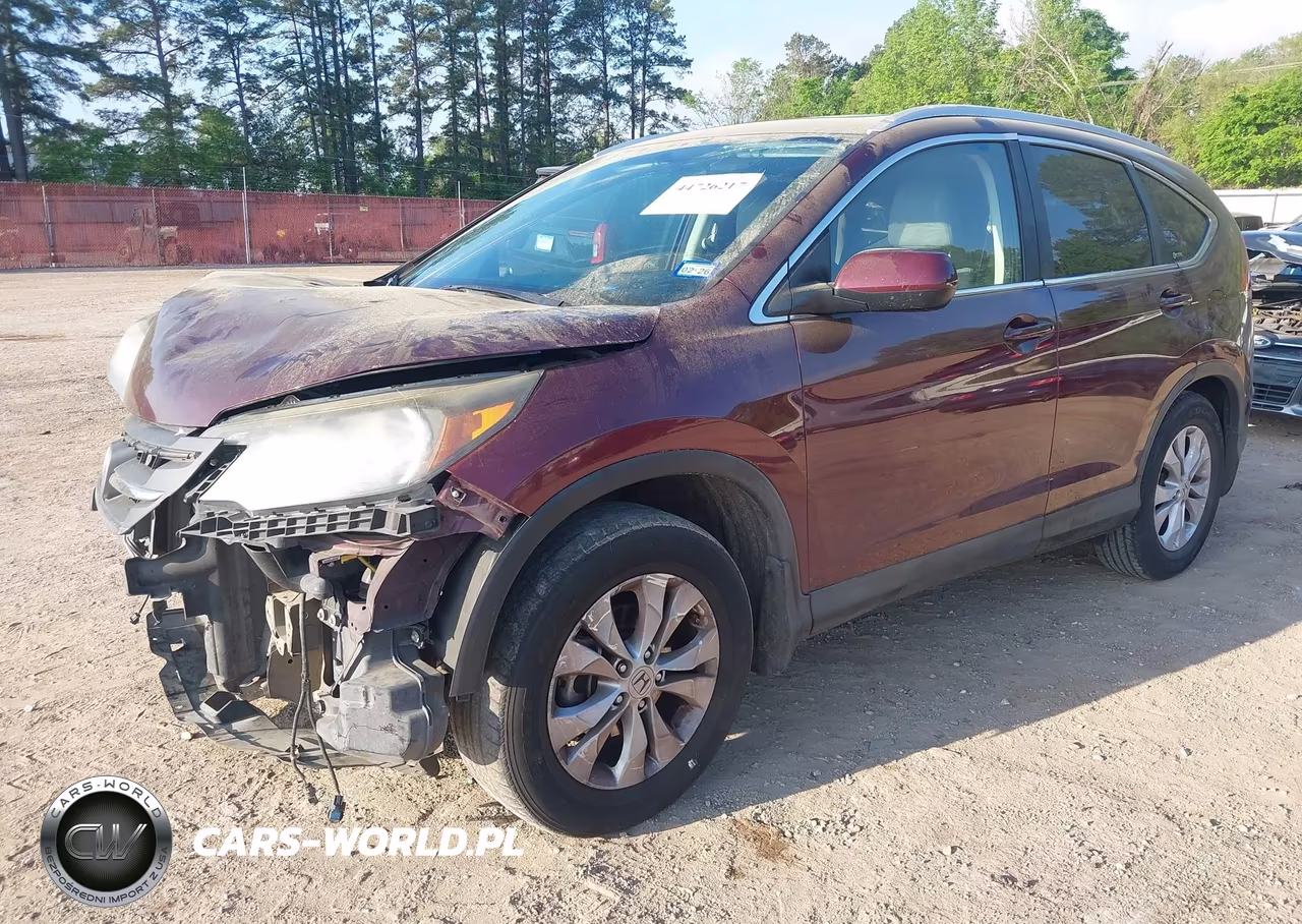 2012 Honda Cr-V Ex-L VIN:5J6RM3H7XCL014497 - 2