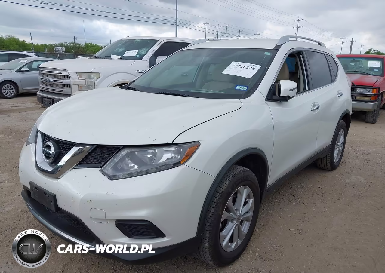 2016 Nissan Rogue Sv VIN:KNMAT2MT2GP681534 - 2