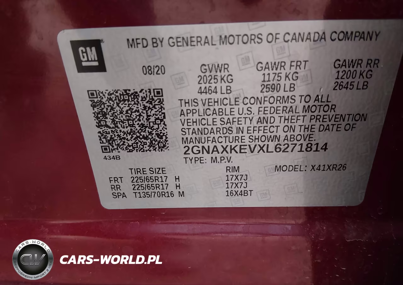 2020 Chevrolet Equinox Fwd Lt 1.5L Turbo VIN:2GNAXKEVXL6271814 - 9