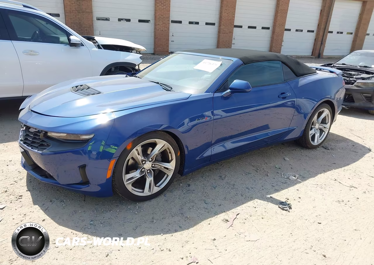 2020 Chevrolet Camaro Rwd Lt1 VIN:1G1FF3D74L0101055 - 2