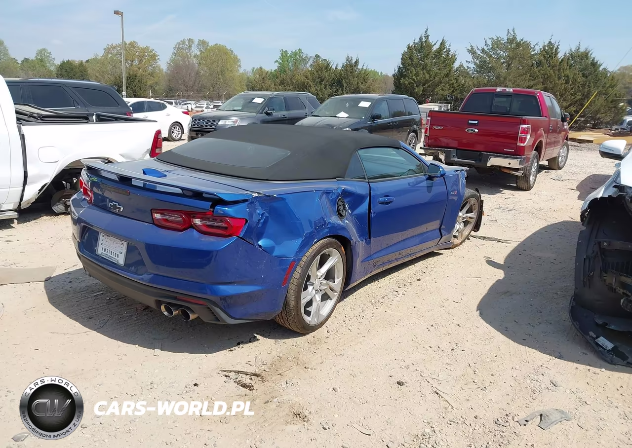 2020 Chevrolet Camaro Rwd Lt1 VIN:1G1FF3D74L0101055 - 4