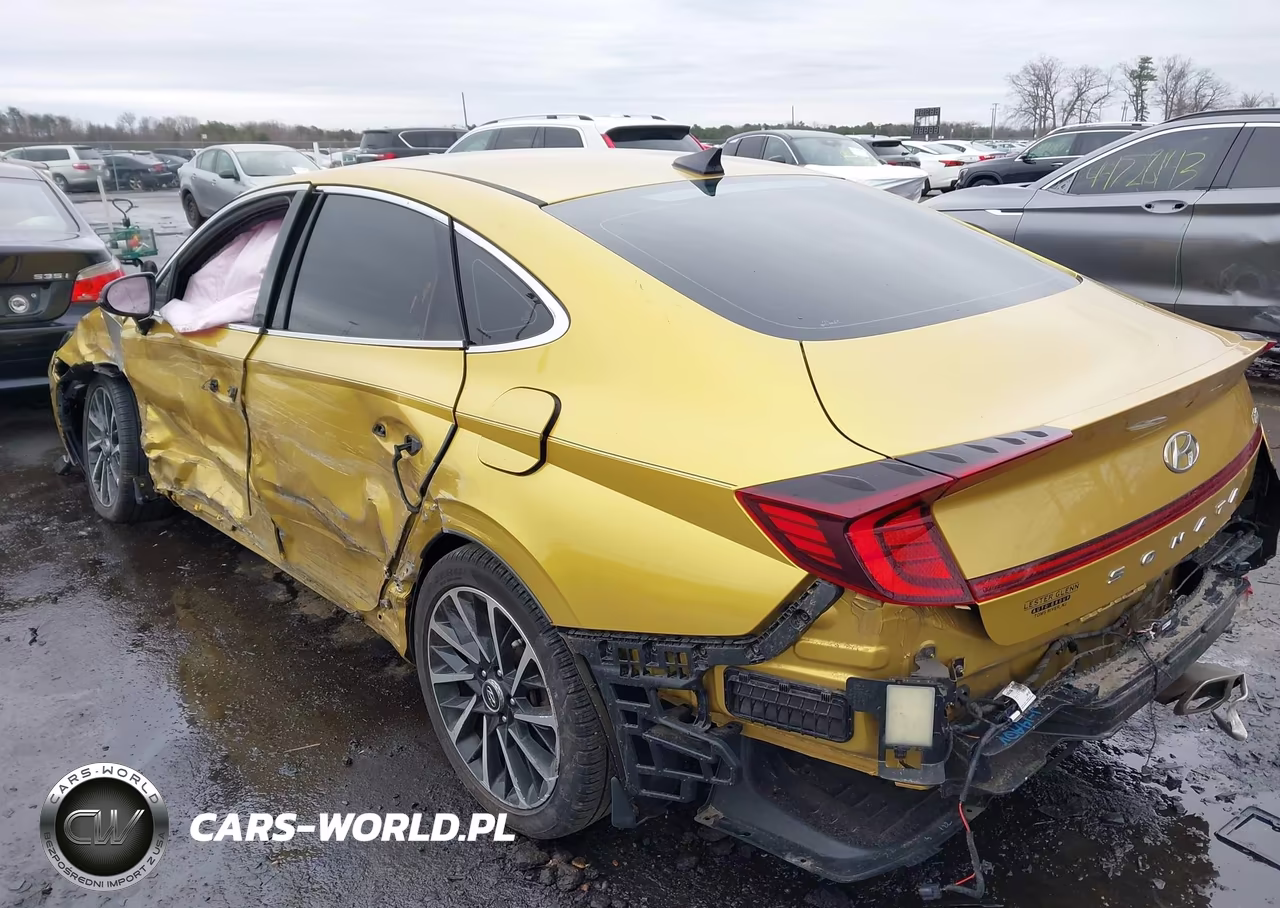 2020 Hyundai Sonata Sel Plus VIN:5NPEJ4J2XLH029510 - 3