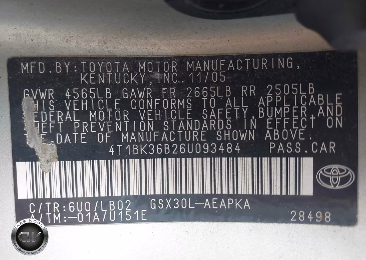 2006 Toyota Avalon Limited VIN:4T1BK36B26U093484 - 9