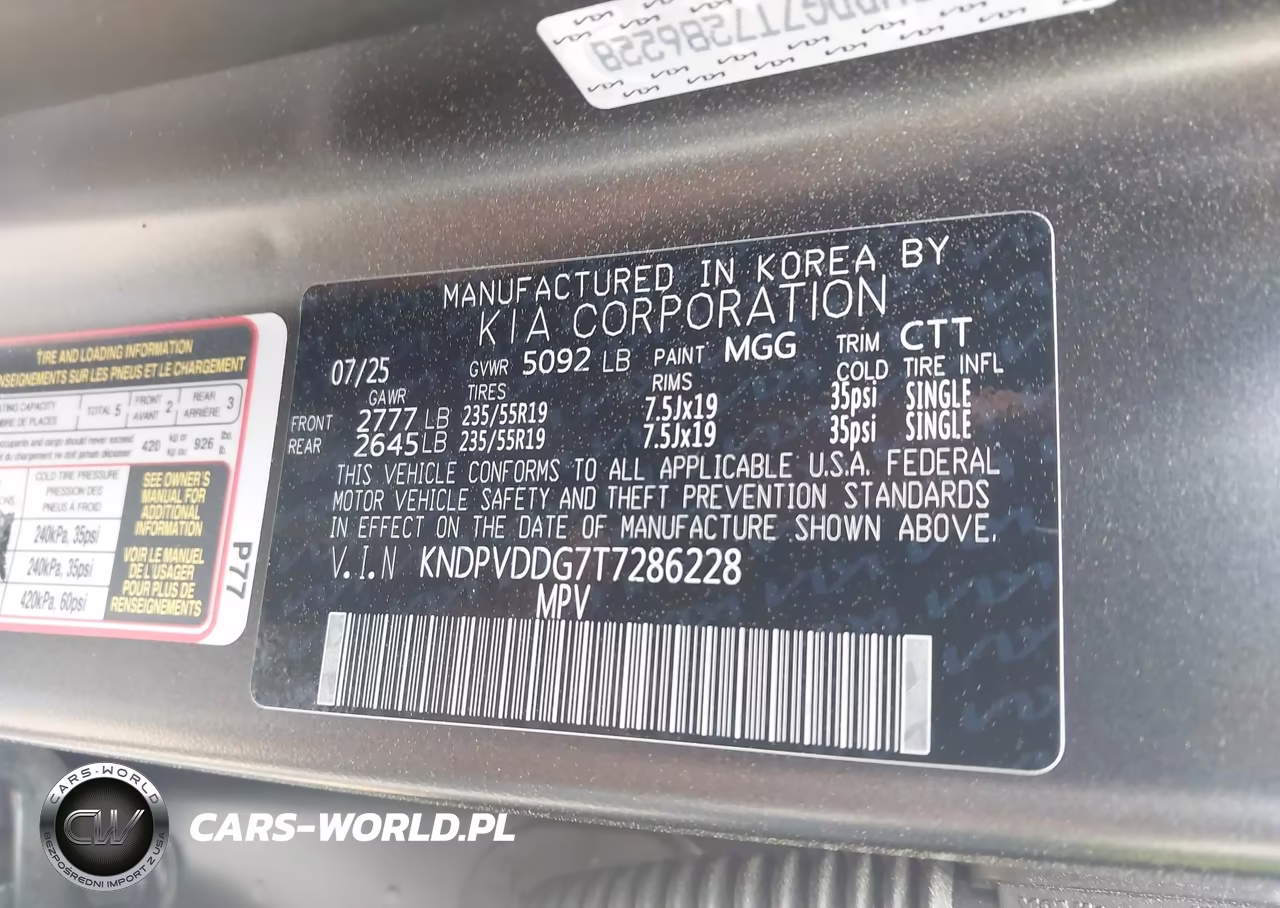 2026 Kia Sportage Hybrid X-Line VIN:KNDPVDDG7T7286228 - 9
