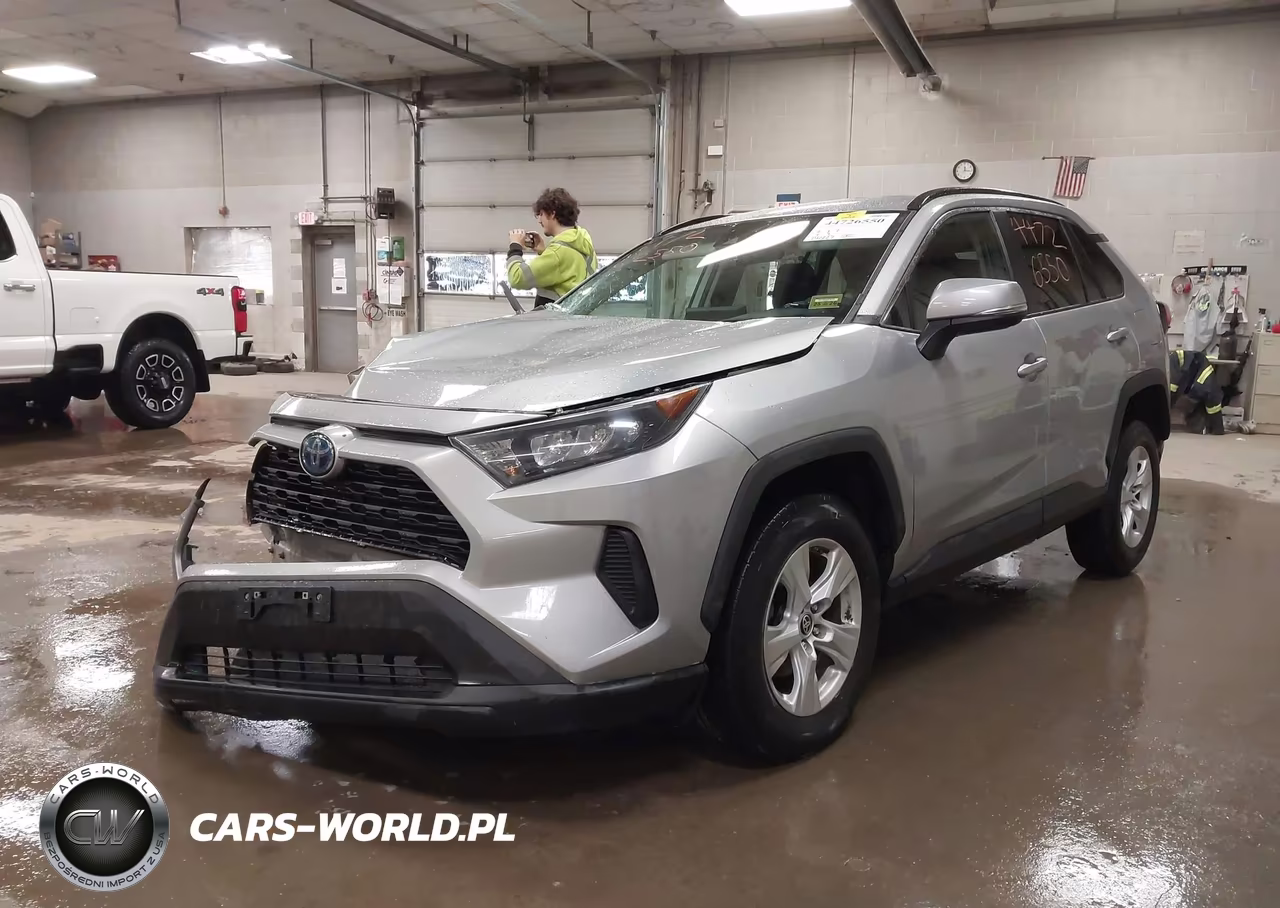 2021 Toyota Rav4 Hybrid Le VIN:2T3MWRFV2MW117765 - 2