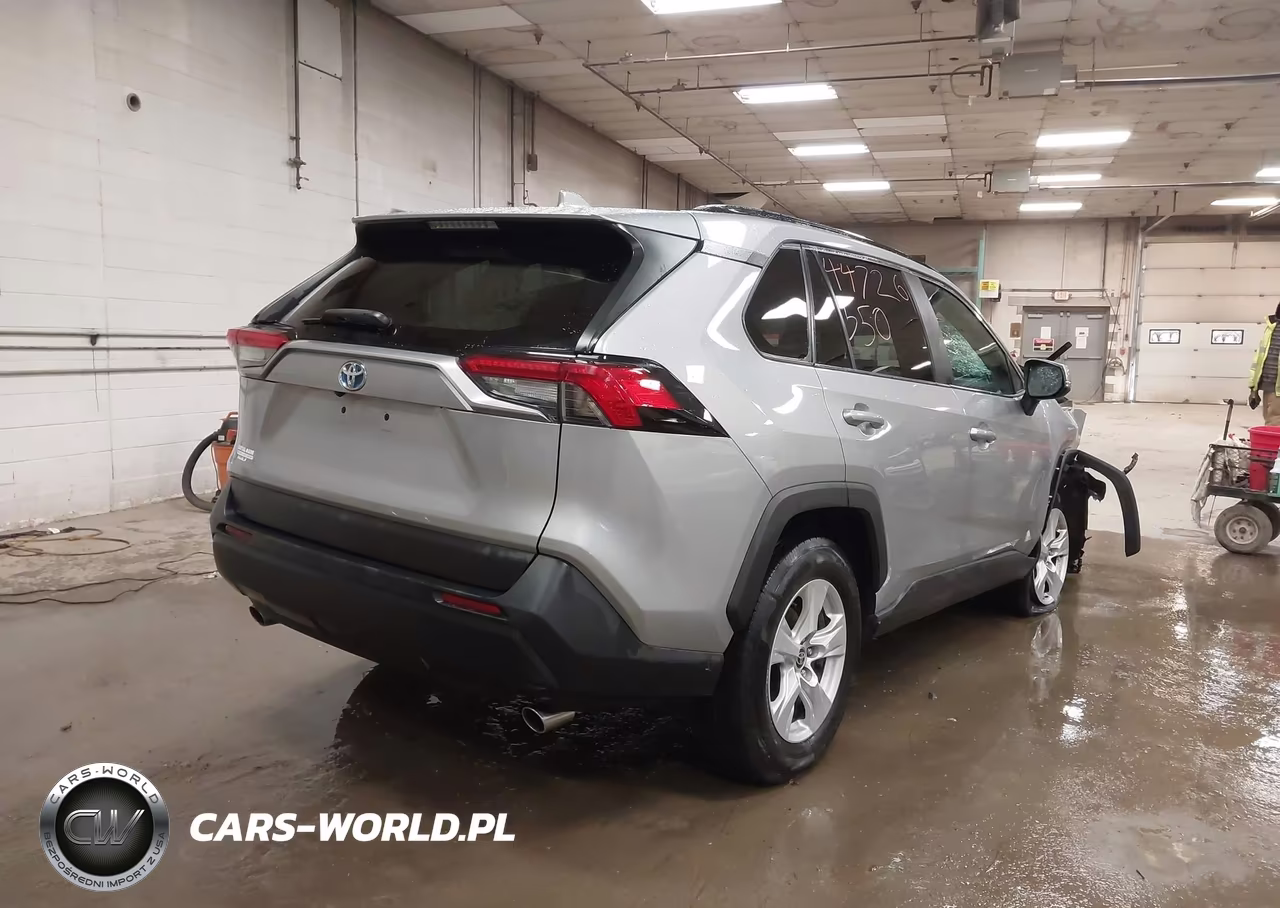 2021 Toyota Rav4 Hybrid Le VIN:2T3MWRFV2MW117765 - 4