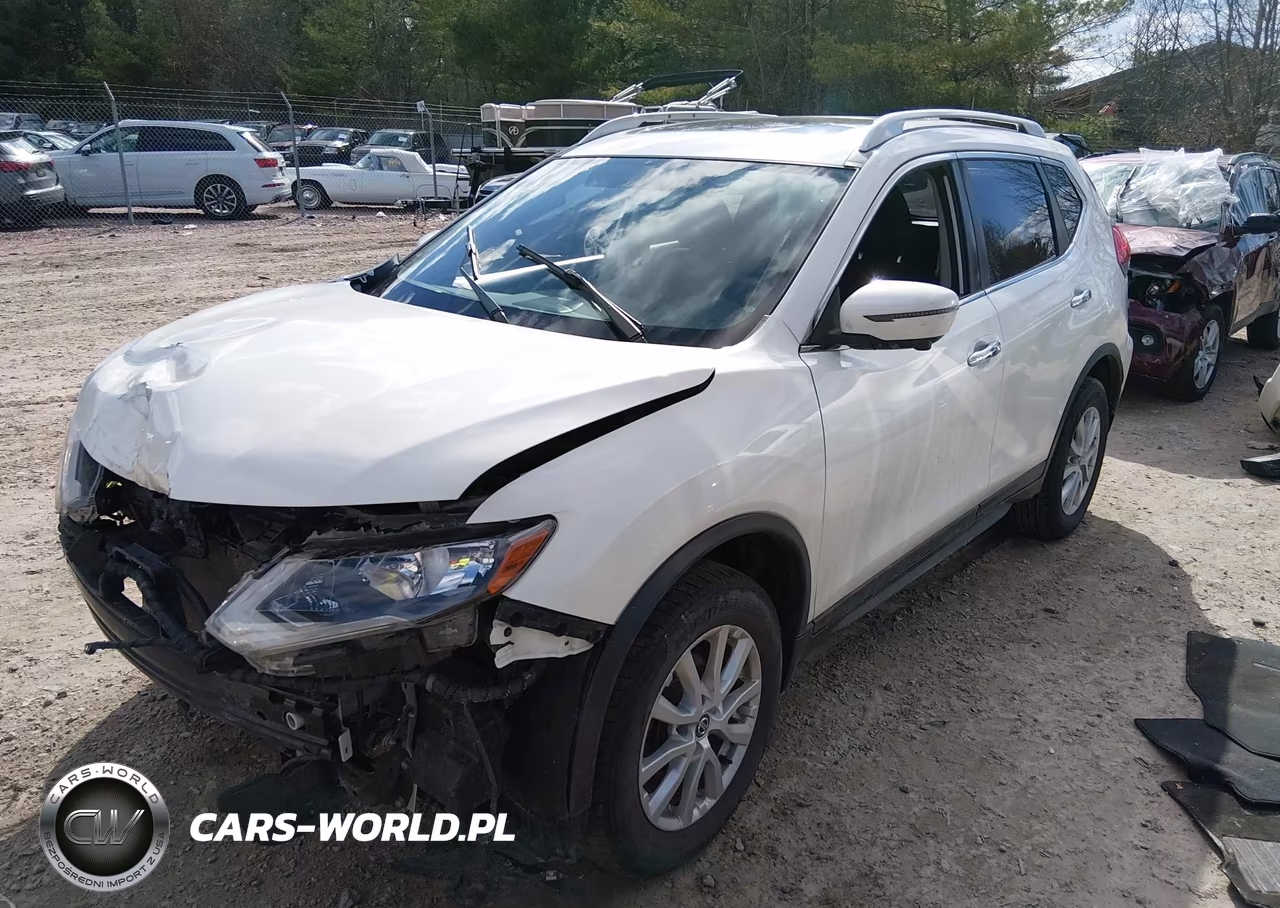 2017 Nissan Rogue Sv VIN:JN8AT2MVXHW265583 - 2