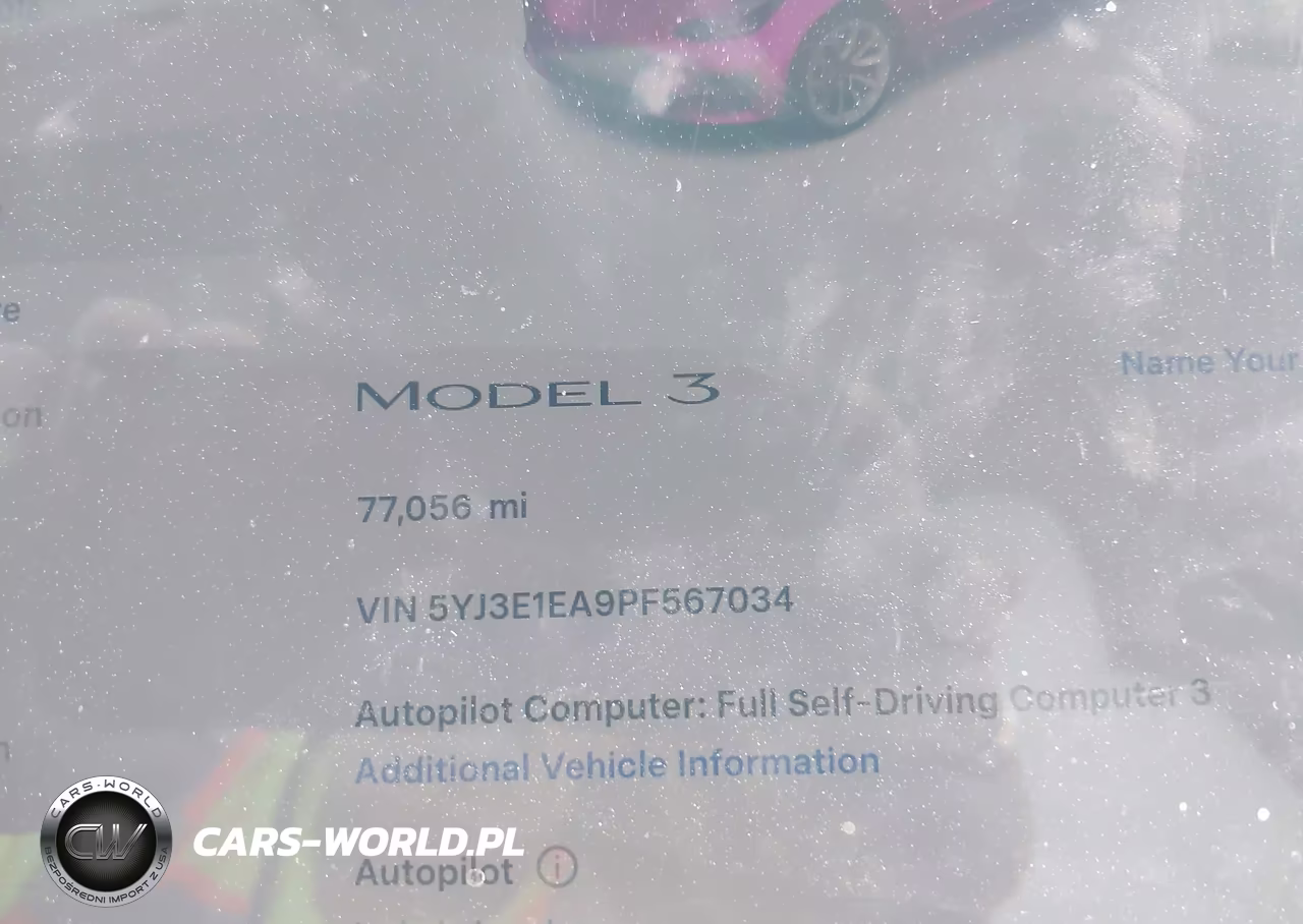 2023 Tesla Model 3 Rear-Wheel Drive VIN:5YJ3E1EA9PF567034 - 18