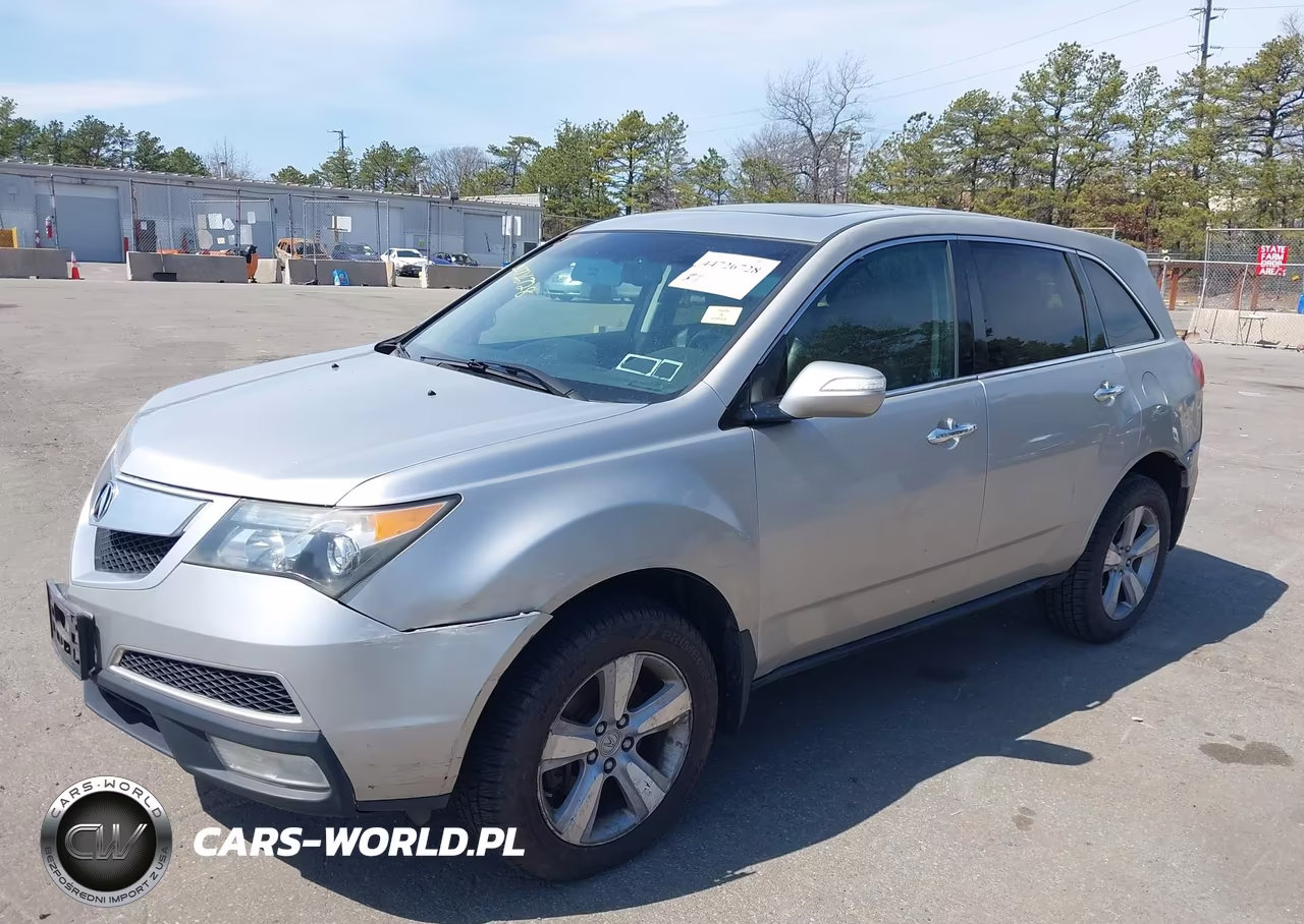 2012 Acura Mdx Technology Package VIN:2HNYD2H34CH548286 - 6