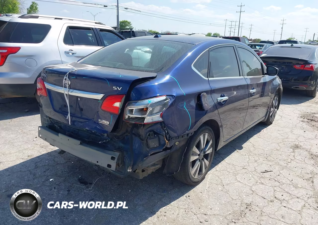 2019 Nissan Sentra Sv VIN:3N1AB7AP3KY398562 - 4