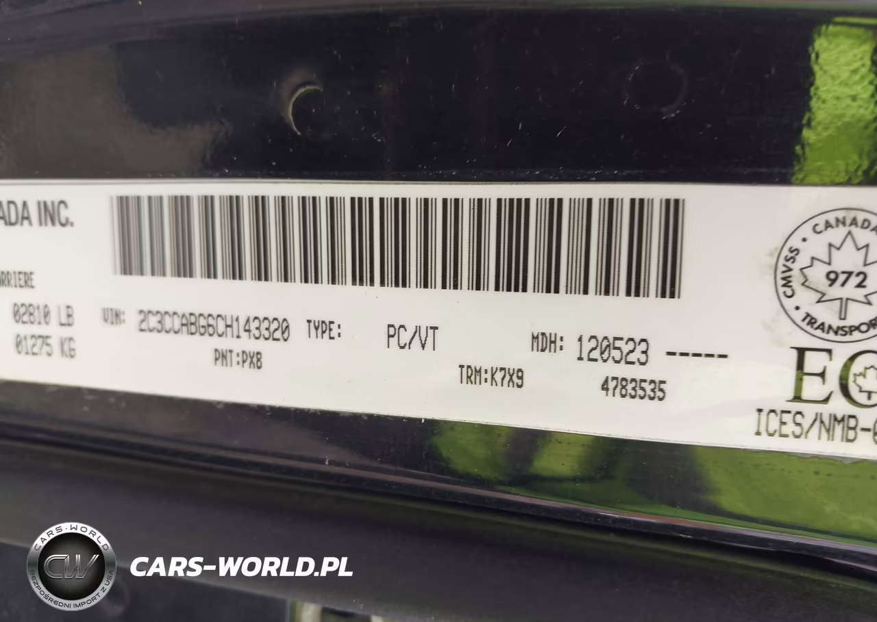 2012 Chrysler 300 S V6 VIN:2C3CCABG6CH143320 - 9
