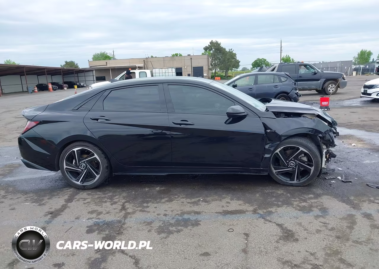 2022 Hyundai Elantra N Line VIN:KMHLR4AF4NU237759 - 13