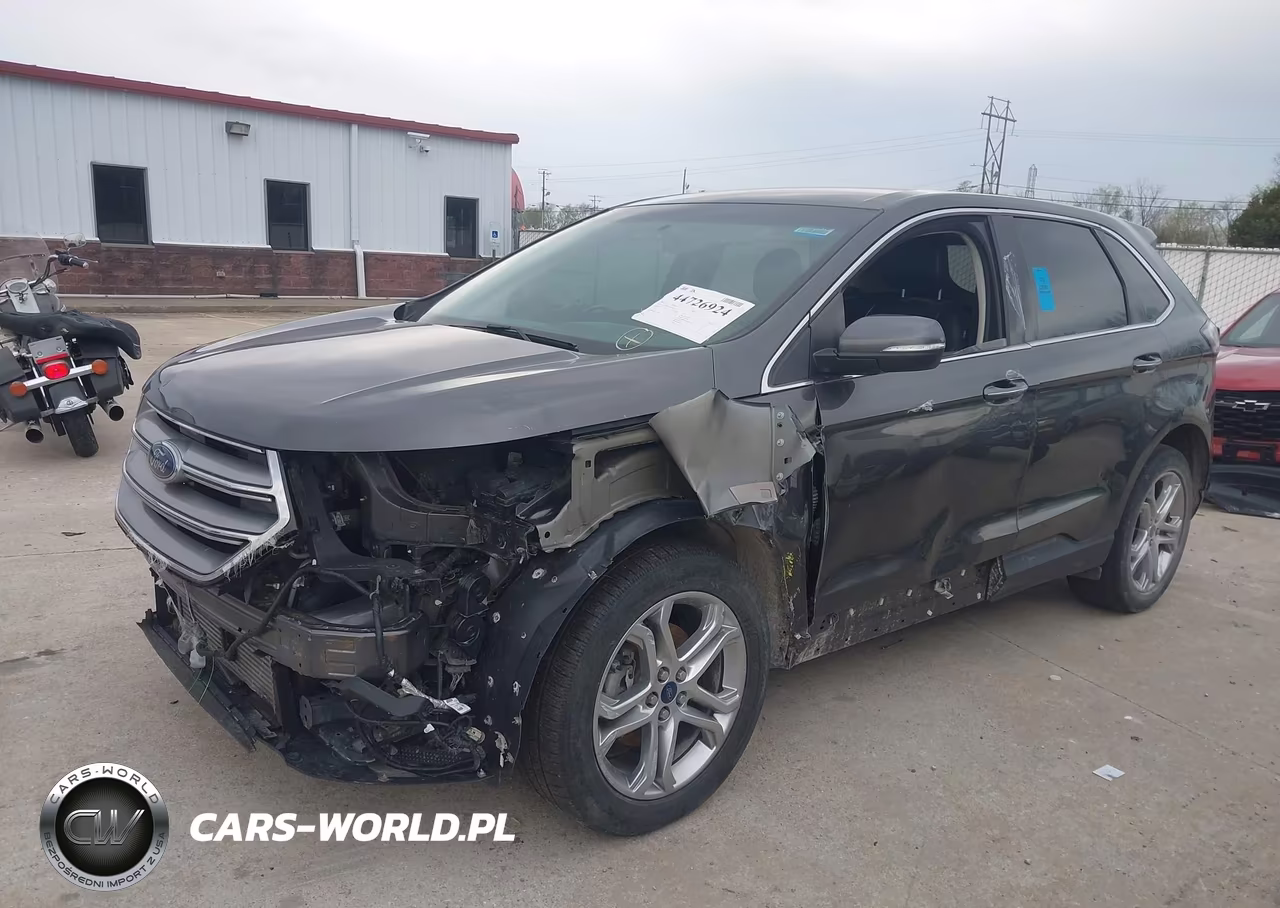 2018 Ford Edge Titanium VIN:2FMPK3K9XJBB44575 - 2