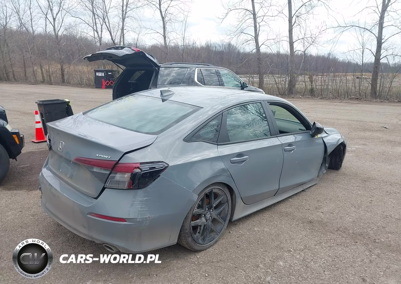 2025 Honda Civic Sport VIN:2HGFE2F58SH605832 - 4