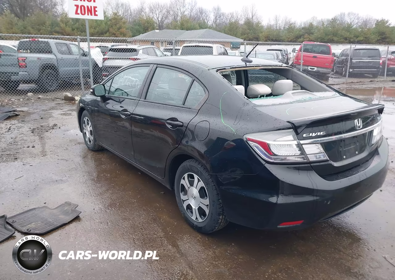 2013 Honda Civic Hybrid VIN:19XFB4F25DE000481 - 3
