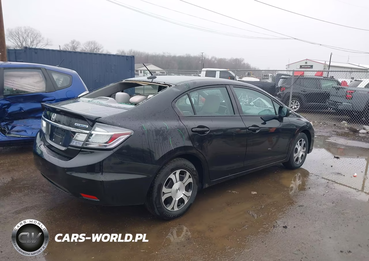 2013 Honda Civic Hybrid VIN:19XFB4F25DE000481 - 4