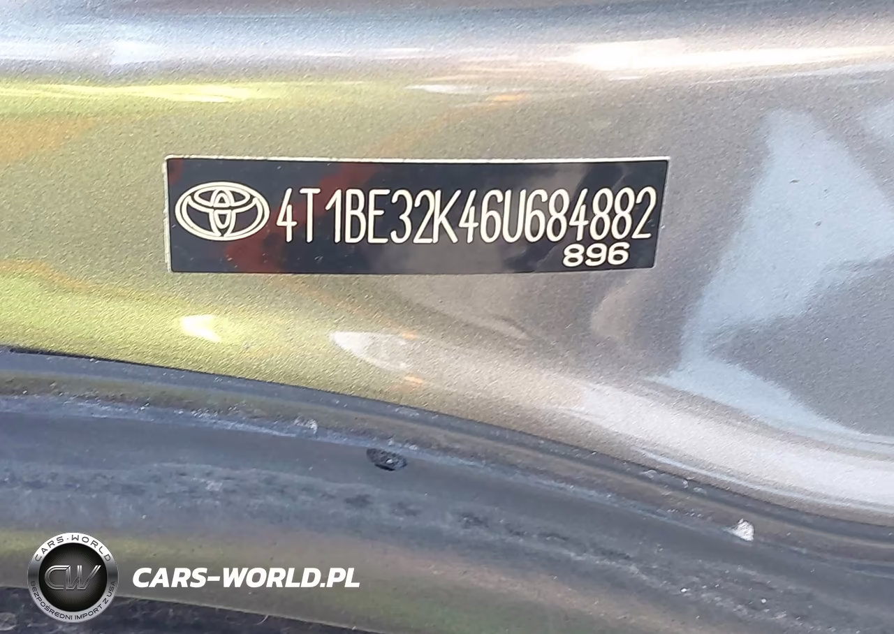 2006 Toyota Camry Le VIN:4T1BE32K46U684882 - 9