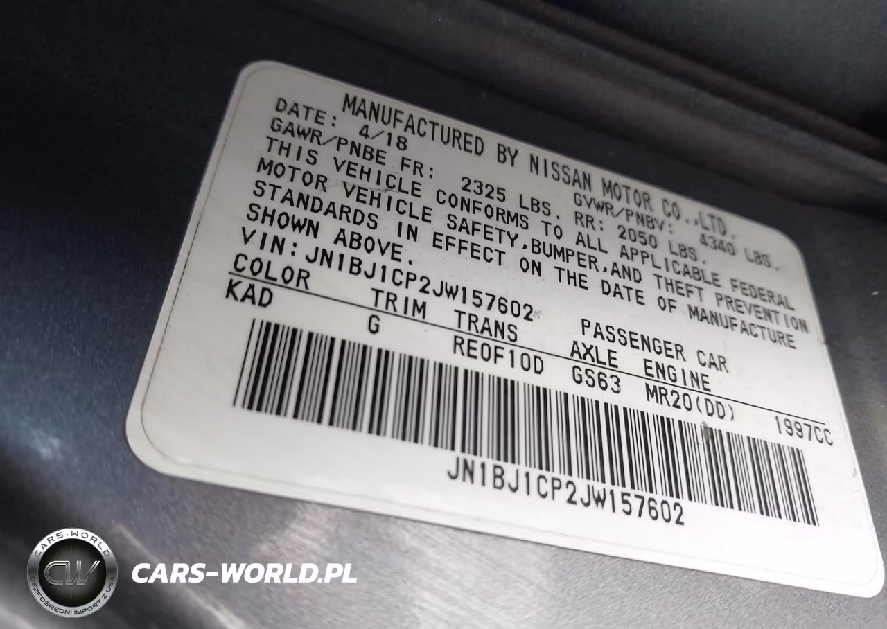 2018 Nissan Rogue Sport S VIN:JN1BJ1CP2JW157602 - 9