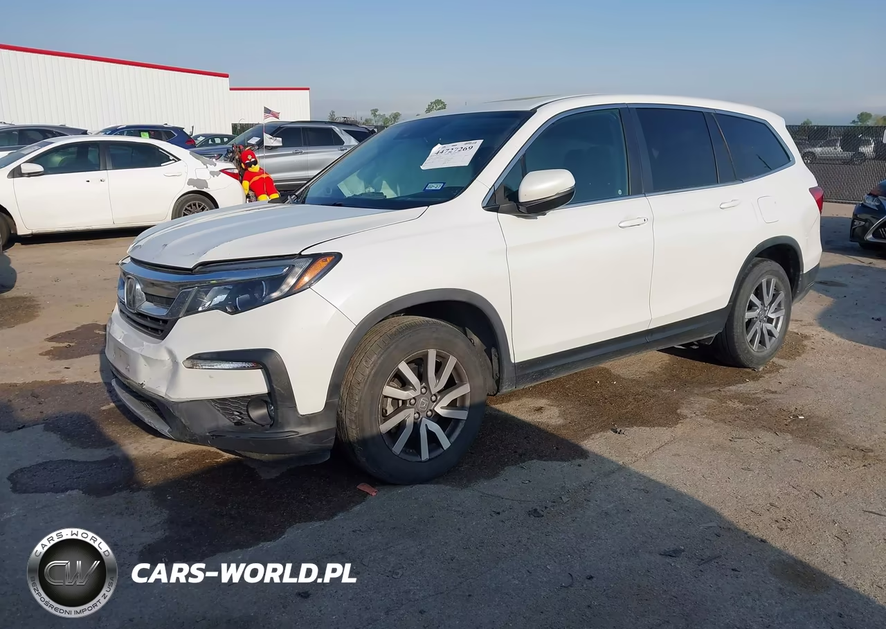 2022 Honda Pilot Awd Ex-L VIN:5FNYF6H56NB003143 - 2