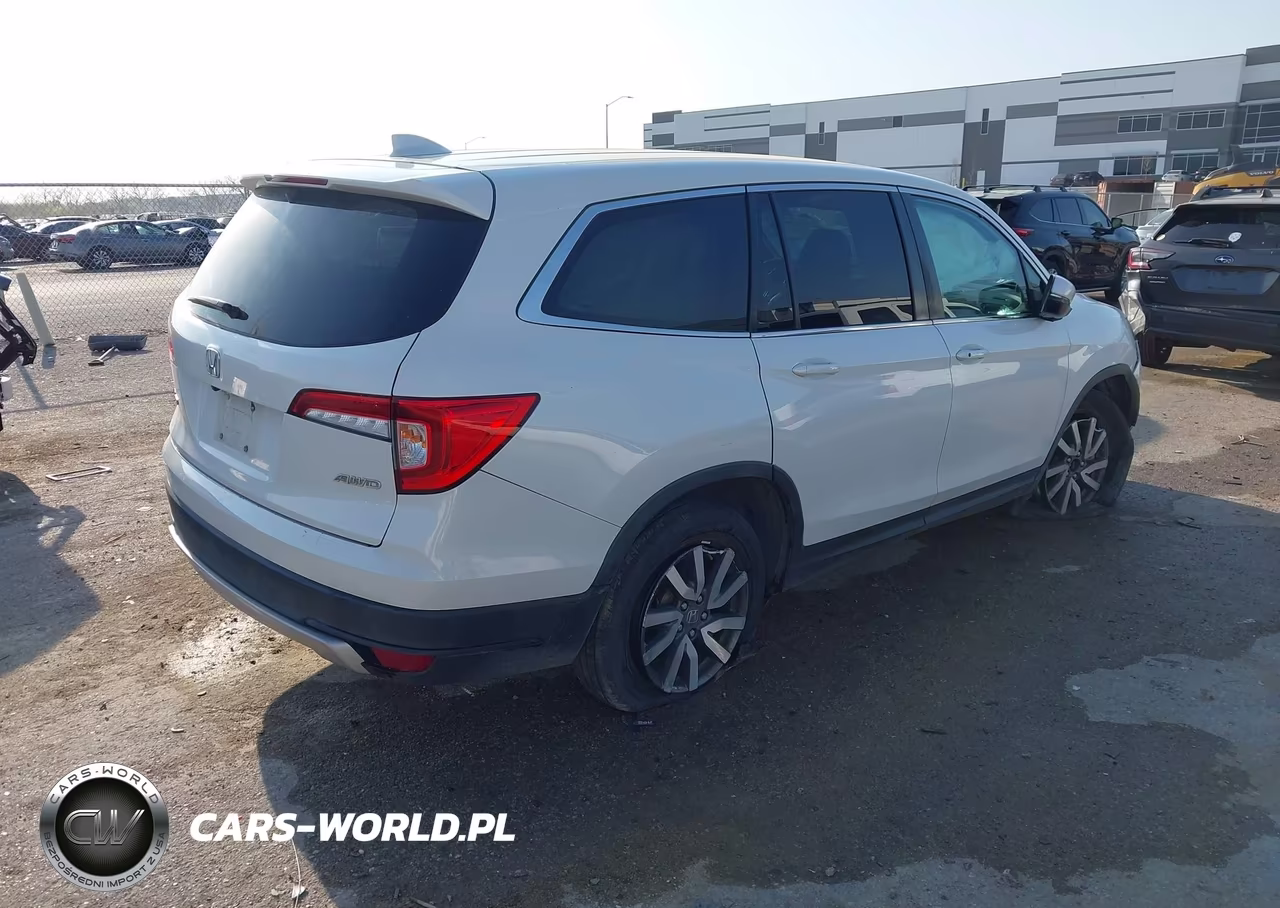 2022 Honda Pilot Awd Ex-L VIN:5FNYF6H56NB003143 - 4