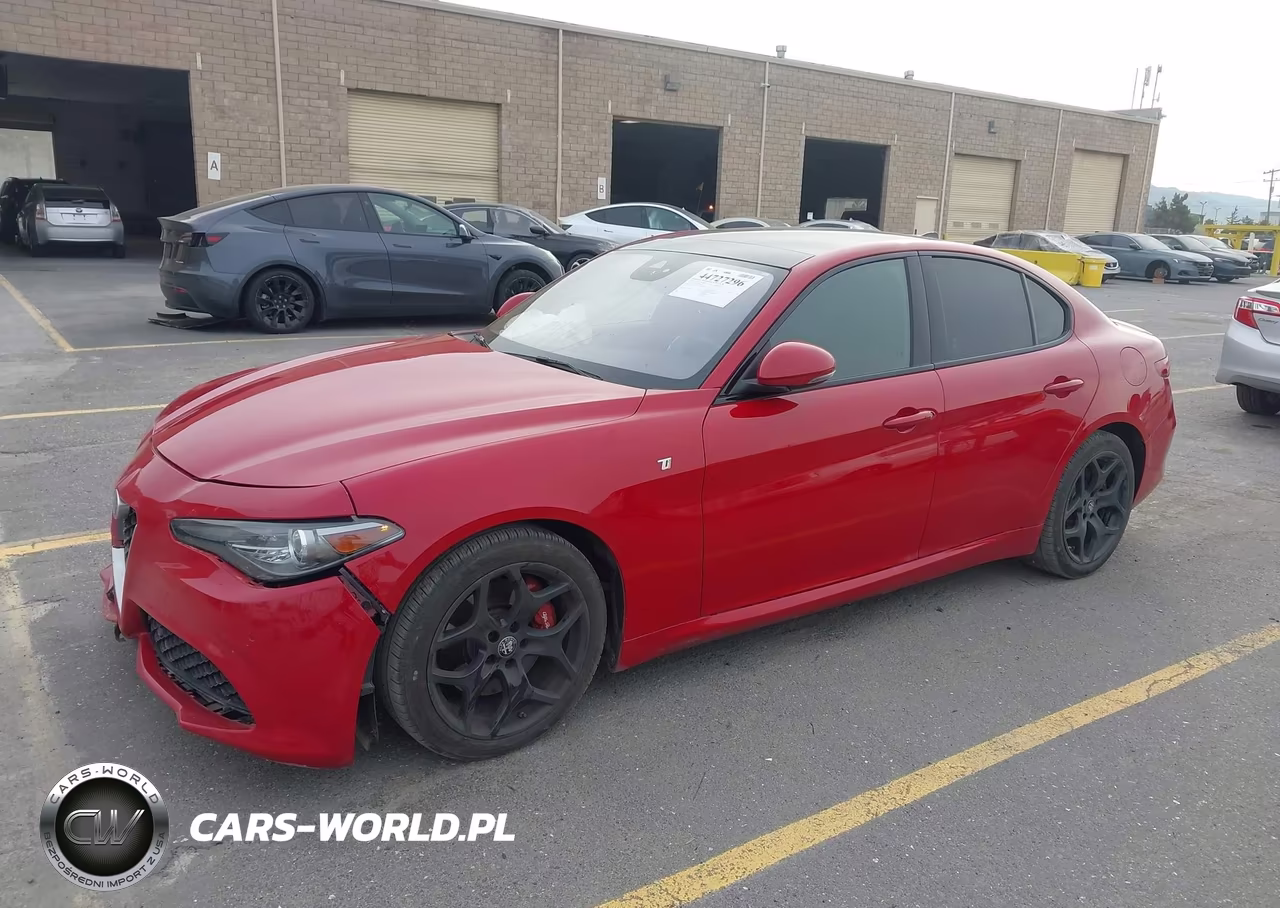 2023 Alfa Romeo Giulia Ti Rwd VIN:ZARFAMBN7P7670515 - 2