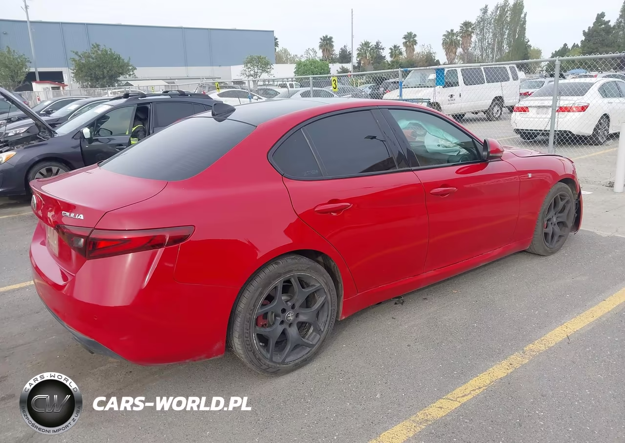 2023 Alfa Romeo Giulia Ti Rwd VIN:ZARFAMBN7P7670515 - 4