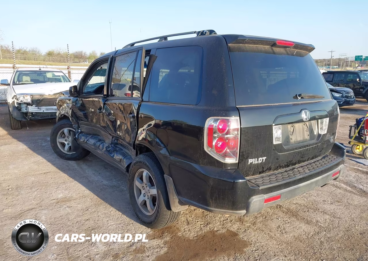 2007 Honda Pilot Ex VIN:5FNYF28487B004314 - 3