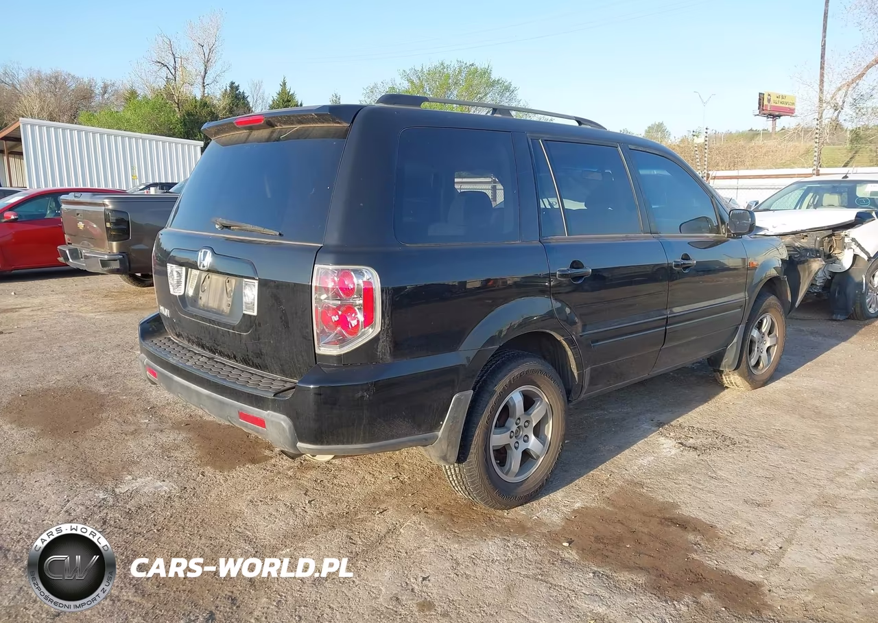 2007 Honda Pilot Ex VIN:5FNYF28487B004314 - 4